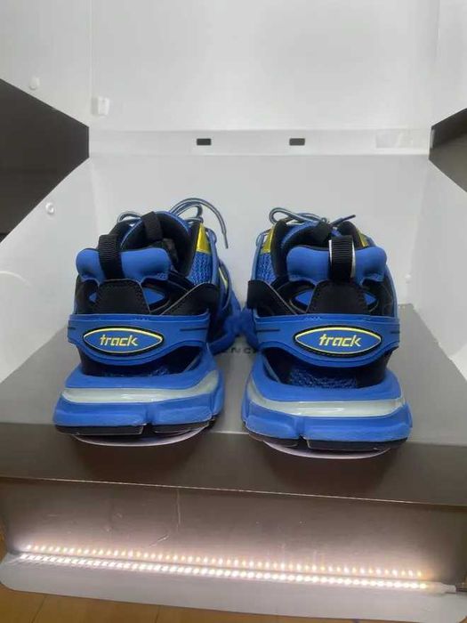 Balenciaga Track LED Blue Yellow Black (читайте опис)