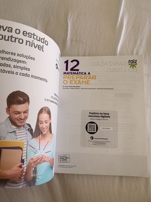 Livro preparacao exame nacional - matematica, 12.ano