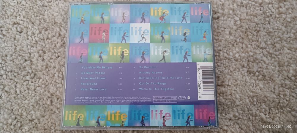 Simply Red "Life" CD Original 1995