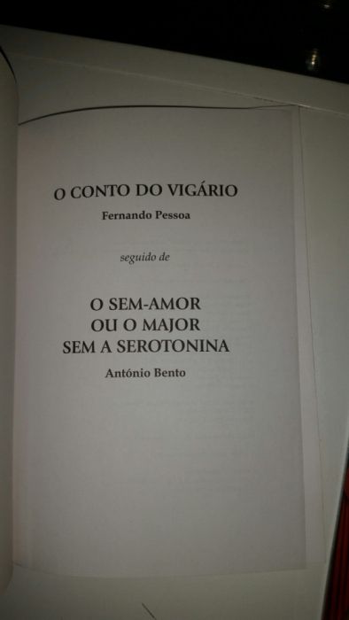Livro O Conto d Vigário,Fernando Pessoa Entrego Alfragide e Benfica