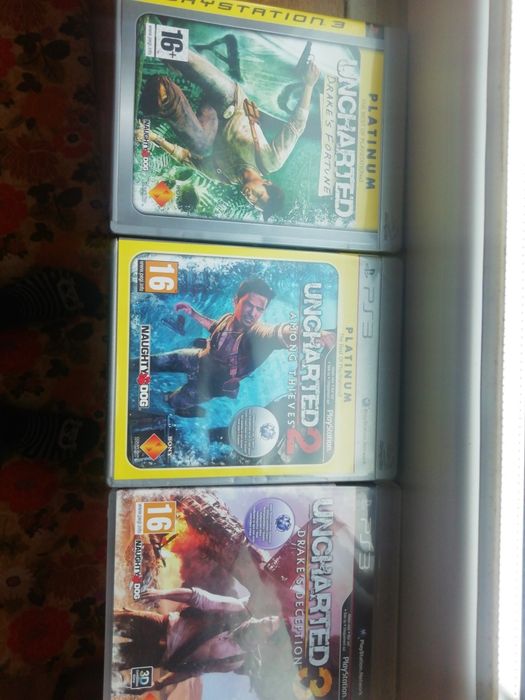 Uncharted 1, 2, 3 for PS364729612467073120