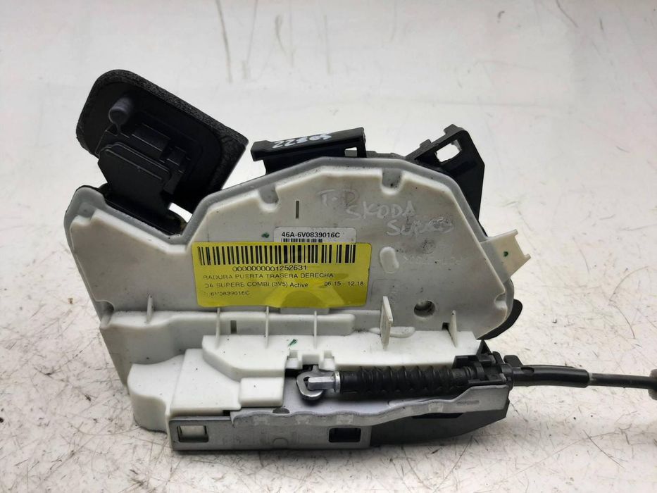Fechadura Porta Traseira Direita Skoda Superb