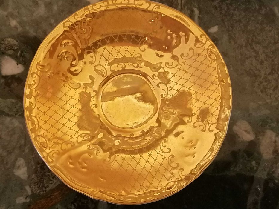 Кавовий сервіз, сервиз "Золотая Мадонна" Bernadotte (Чехословакия)
