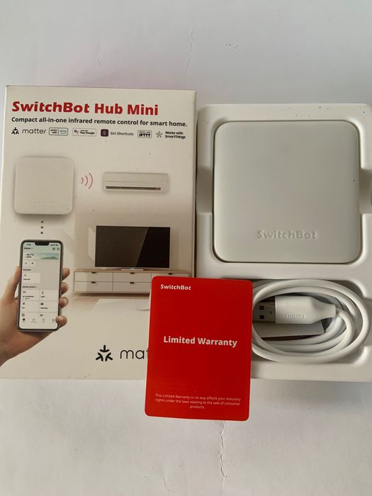 Мини хаб SwitchBot Hub Mini Smart хаб управления для умного дома