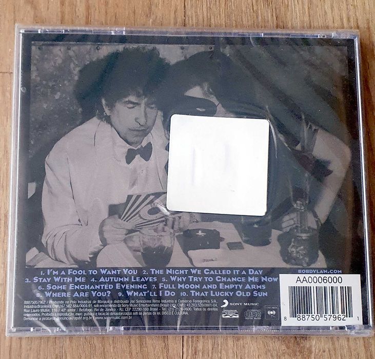 CD Bob Dylan - Shadow in the night - novo, selado