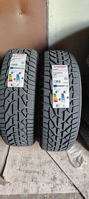 НОВІ шини Tigar Winter 215/60 R16 94V 99H зима, 2025, в наявності 2 шт