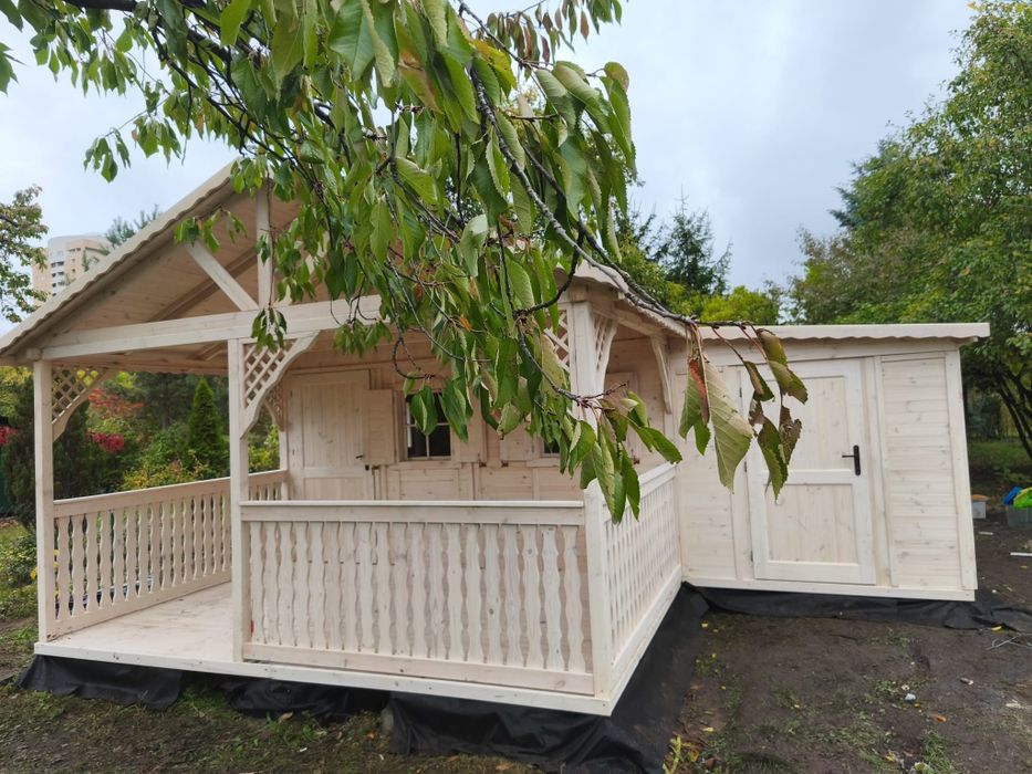 domek letniskowy, domek ogrodowy, altana, domek gospodarczy