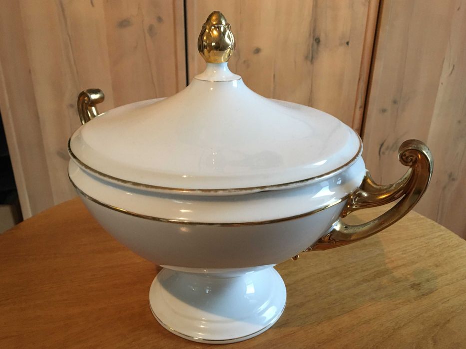 waza Royal Epiag ok.1920 porcelana pozłacana