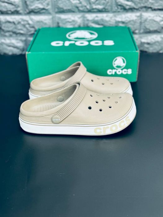 Женские нюдовые кроксы / идеальньй цвет / кроксы / лучшая цена ! Crocs женские / для дома улицы к воде / кроксы топ