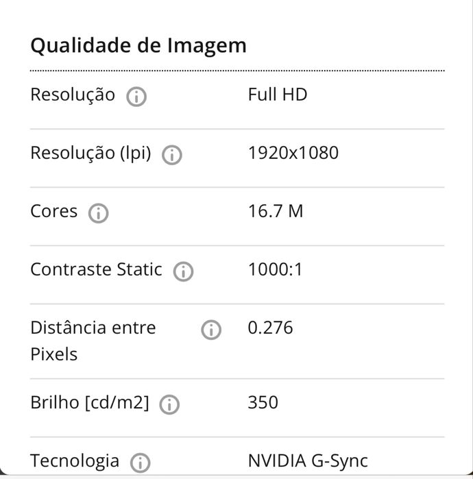 Monitor Gaming ASUS VG248QG (24'' - 165Hz - 0.5 ms - G-Sync)
