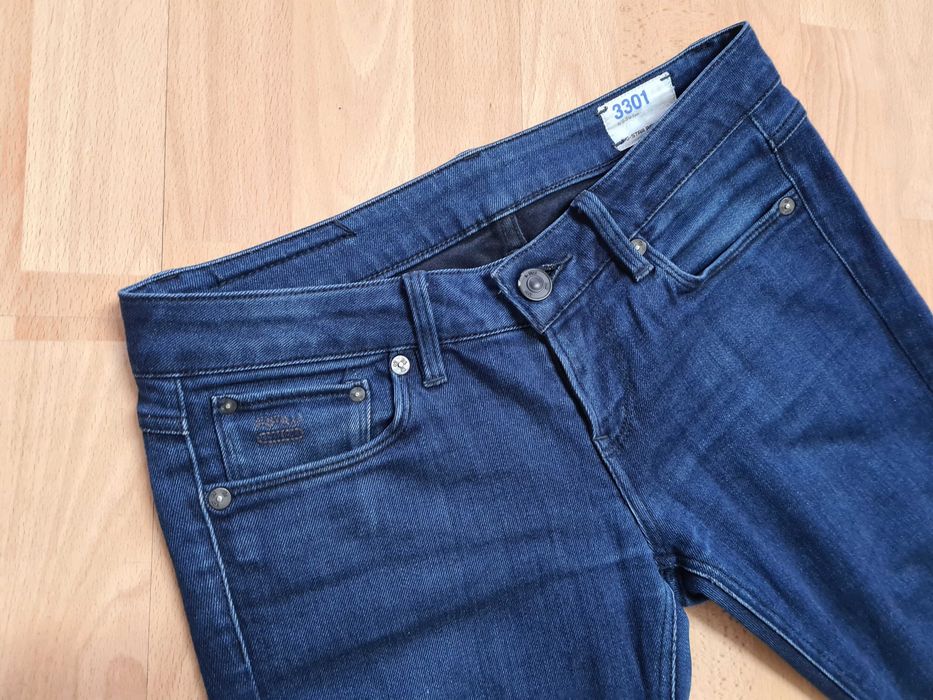 Spodnie jeansy g-star raw jeansowe star w32 L27 jeans skinny 38