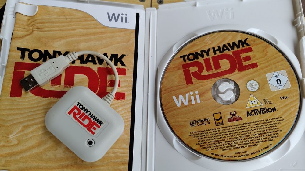 Tony Hawk Ride Wii gra