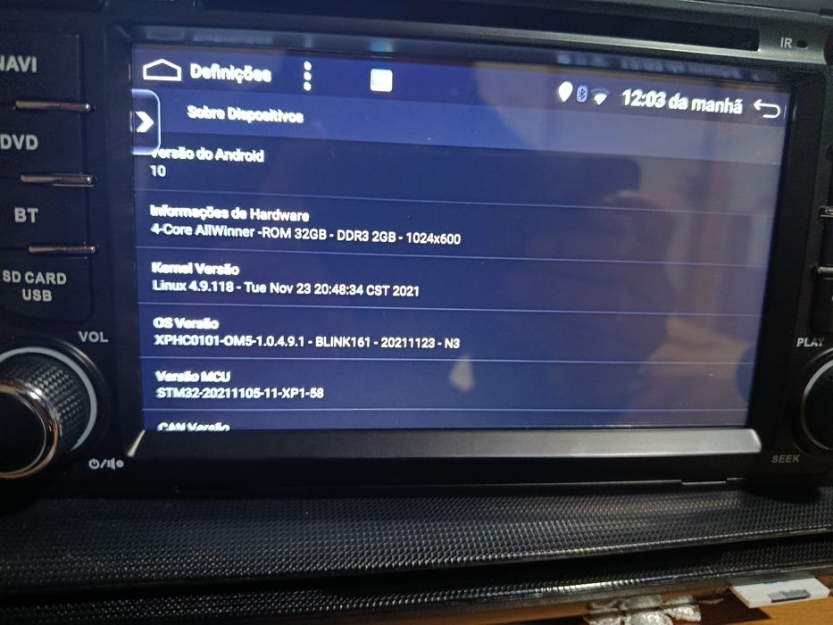 Radio android para Audi A3 e A4
