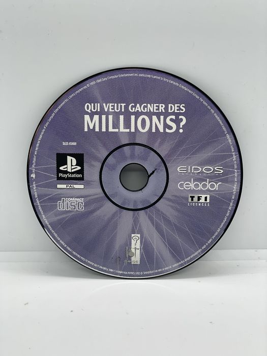 Qui Veut Gagner Des Millions? PS1 PSX (CD) (FR) Po Francusku