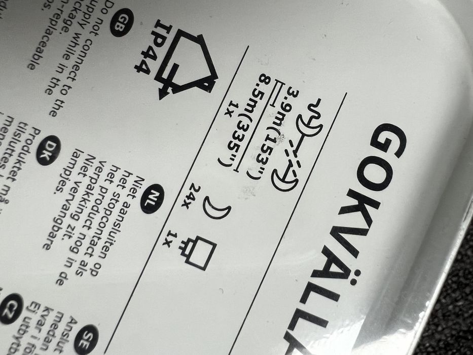 Luzes de natal ikea gokvalla novas embaladas