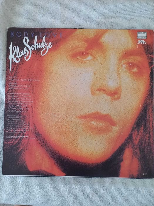 Klaus Schulze Body Love vol. II LP winyl GER EX+