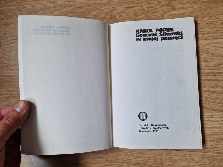 Generał Sikorski w mojej pamięci - Karol Popiel