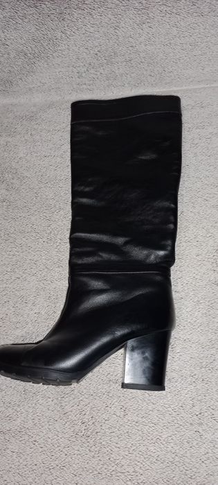 Чоботи шкіряні зима 36р