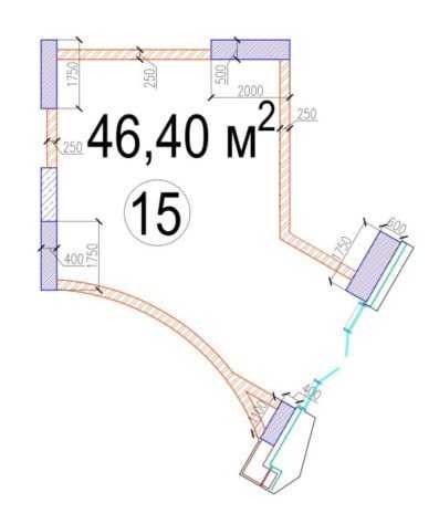 Офіс 46м2 ЖК Bartolomeo Resort Town. 3 місяця безкоштовно. Без комісії