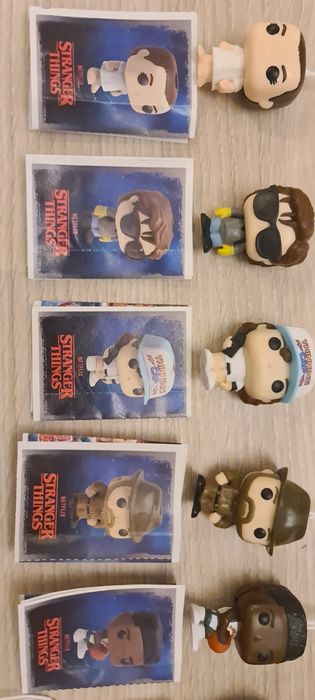 Bonecos Stranger things ovos kinder Will a 30€