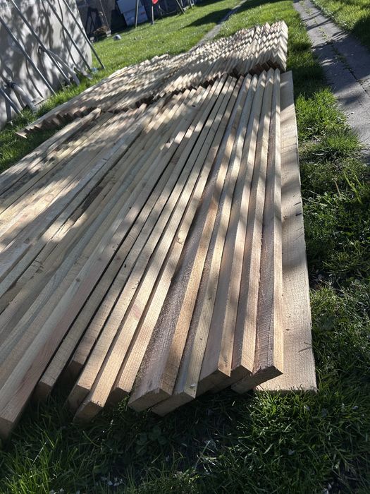 Deski paletowe wymiar 220 x 10 x 2.5. 300 sztuk. 12 ZŁ Sztuka