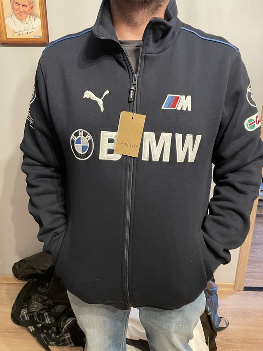 Bluza granatowa puma BMW nowa