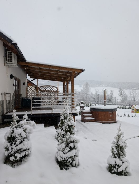 Domek w górach Balia Jacuzzi Domki Pod Chełmem
