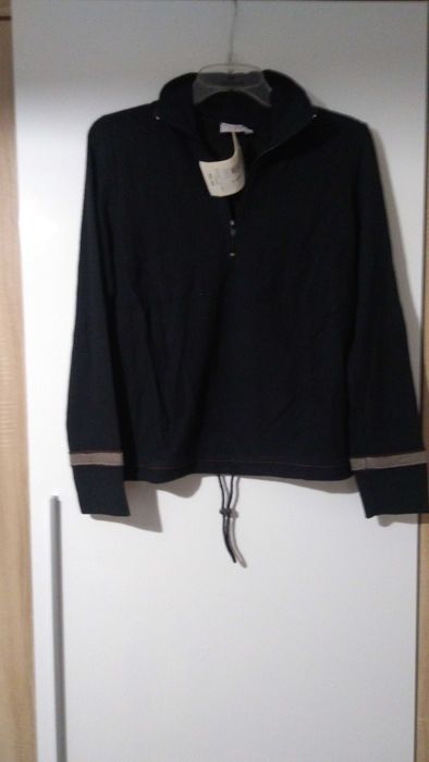 Czarny dres ciążowy