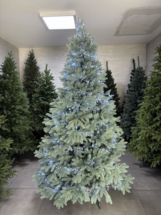 Choinka sztuczna Świerk Real tree Artic Sky 220cm 3D 100%PE