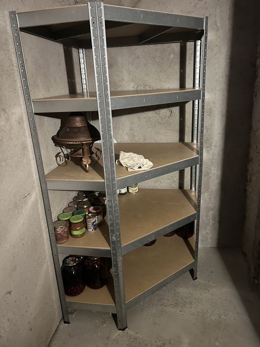 Стелажі металеві з мелалевими та мдф дсп полицями