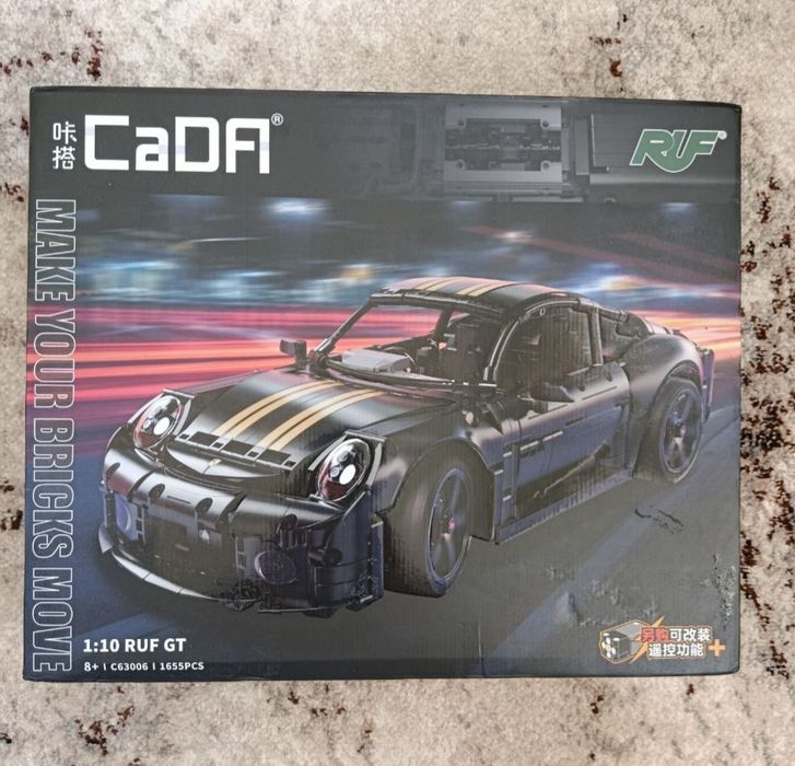 ‼️ З коробкою ‼️ Коснтруктор CaDa Porsche RUF GT C63006W