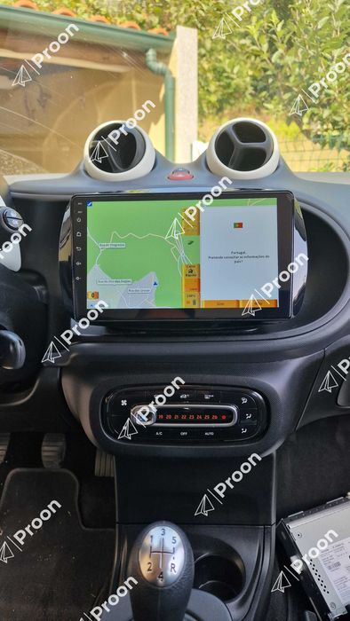 Auto Rádio Smart 453 2 Din  Ano 2016 até 2020