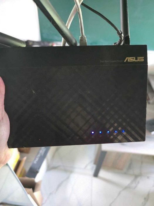 Двохдіапазонний гігабітний роутер ASUS RT-AC66U B1 (Wi-Fi 5, AC1750)
