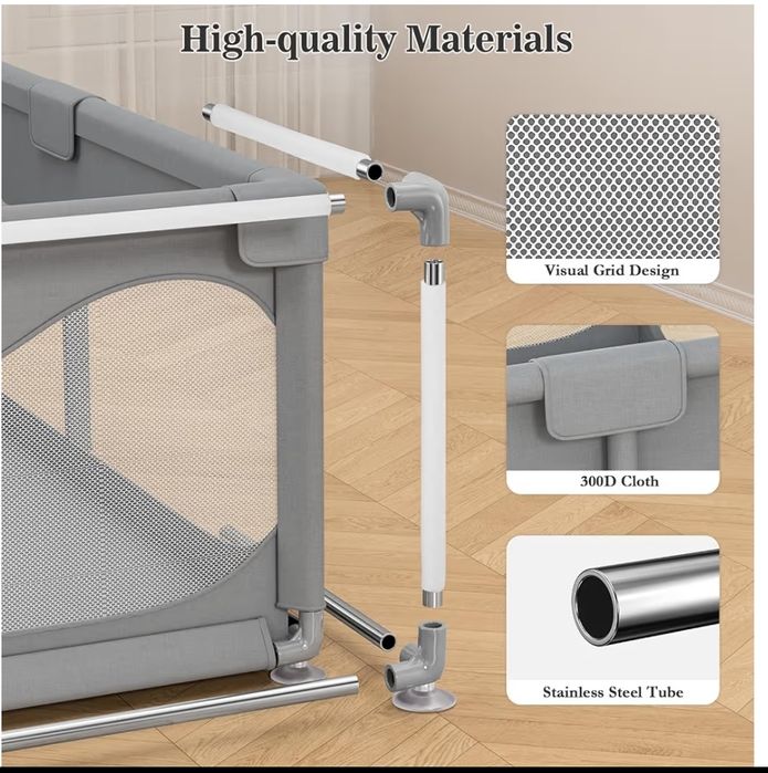 Parque Infantil Grande 200x180 cm – Como Novo (Versão 2025)