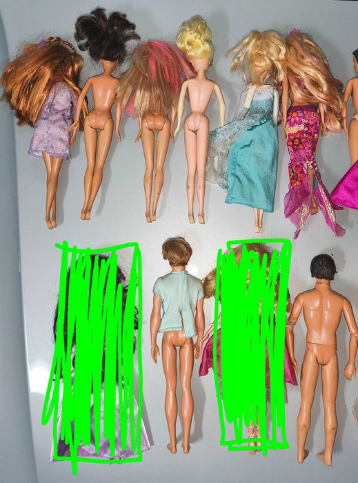 Bonecas barbie variadas