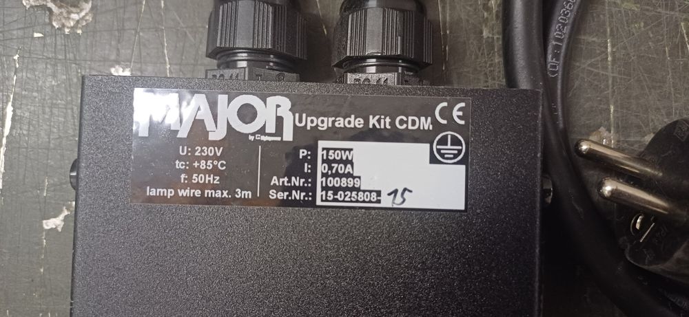 Zapłonnik statecznik do lamp zapłonowych sodowych 150ŵ sceniczny cdm