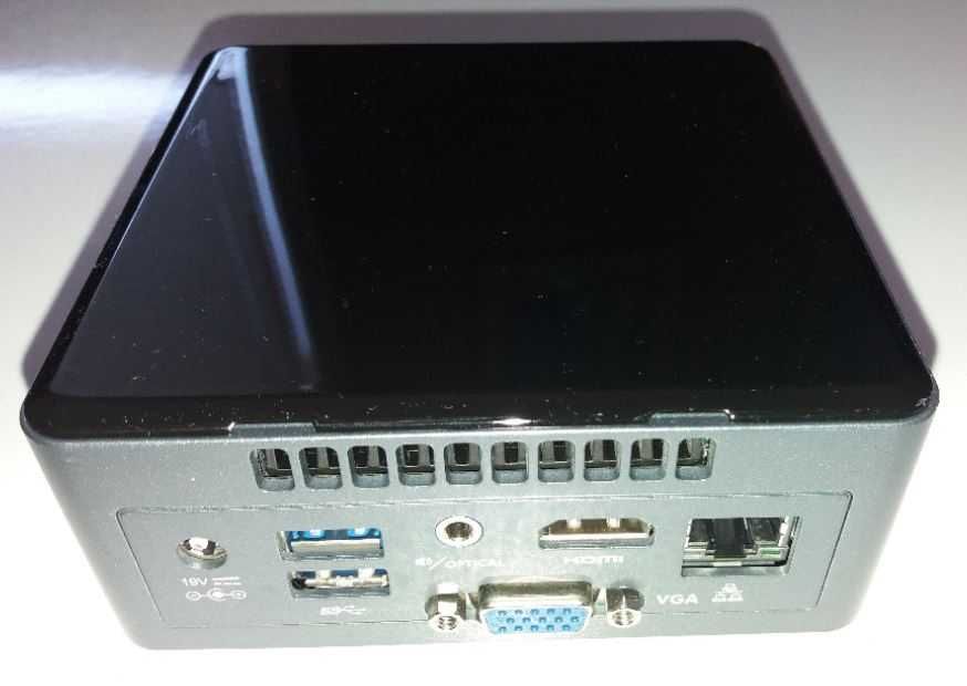 Komputer Mini Pc Intel Nuc NUC6CAYH 8gb Ram J3455 Stan idealny.