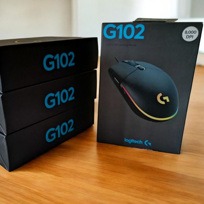 Logitech G102‼️LightSync Gaming Black 8000dpi Игровая мышь