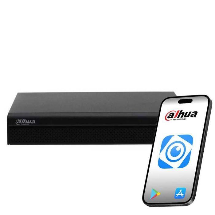 Rejestrator Sieciowy Dahua 4 kanały 4K 12Mpx NVR2104HS-4KS3 Alarm