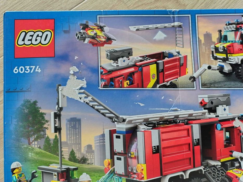 Zestaw Lego 60374 - Terenowy pojazd straży pożarnej