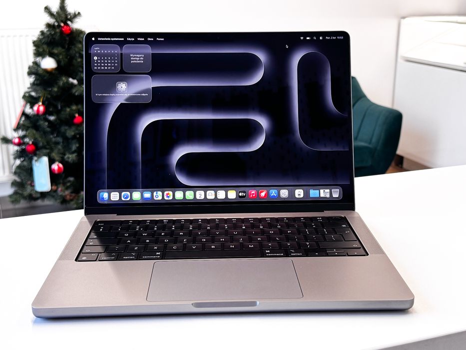 MacBook Pro 14 proc M1 Pro konf. 16/512 Jak Nowy Gwarancja Sklep