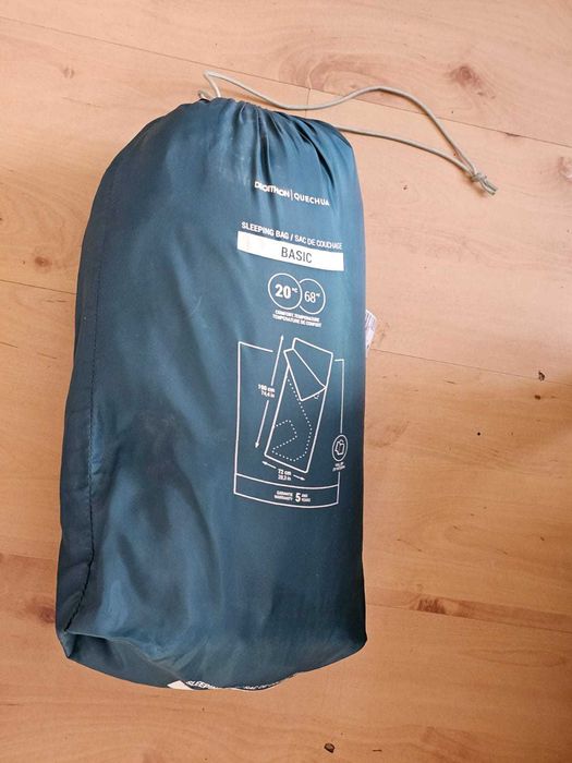 QUECHUA Śpiwór kempingowy 20° Basic