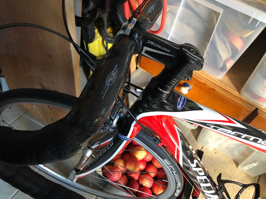 Bicicleta de estrada specialized tarmac carbono