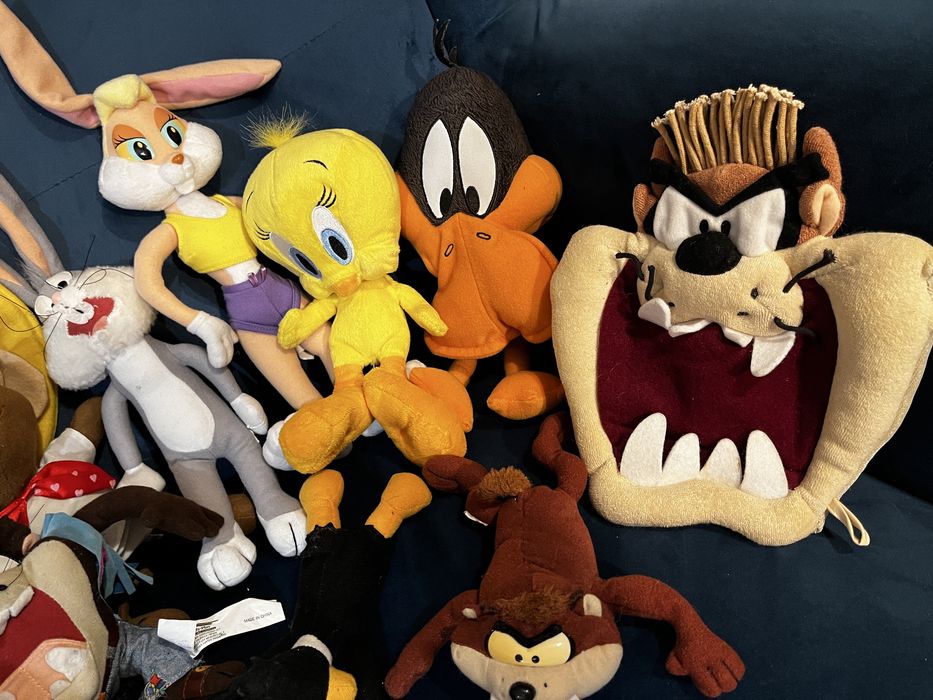 Zestaw maskotek warner bros Looney Tunes Lola królik bugs diabeł tasmański daffy