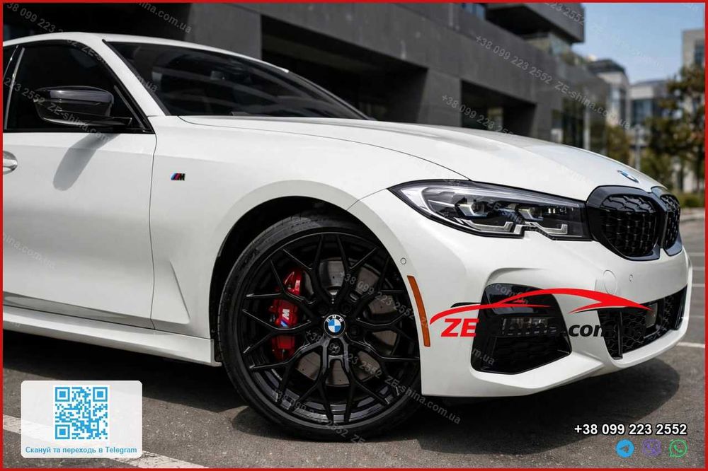 Диски Vossen R18 5x112 ET42 8.0J Gloss Black BMW G20 G30 X3 G01 Mercedes W213 Audi A4 B9 Q5 Нові