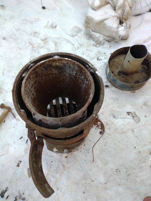 Продам буржуйку чугунную, центр Чернигова