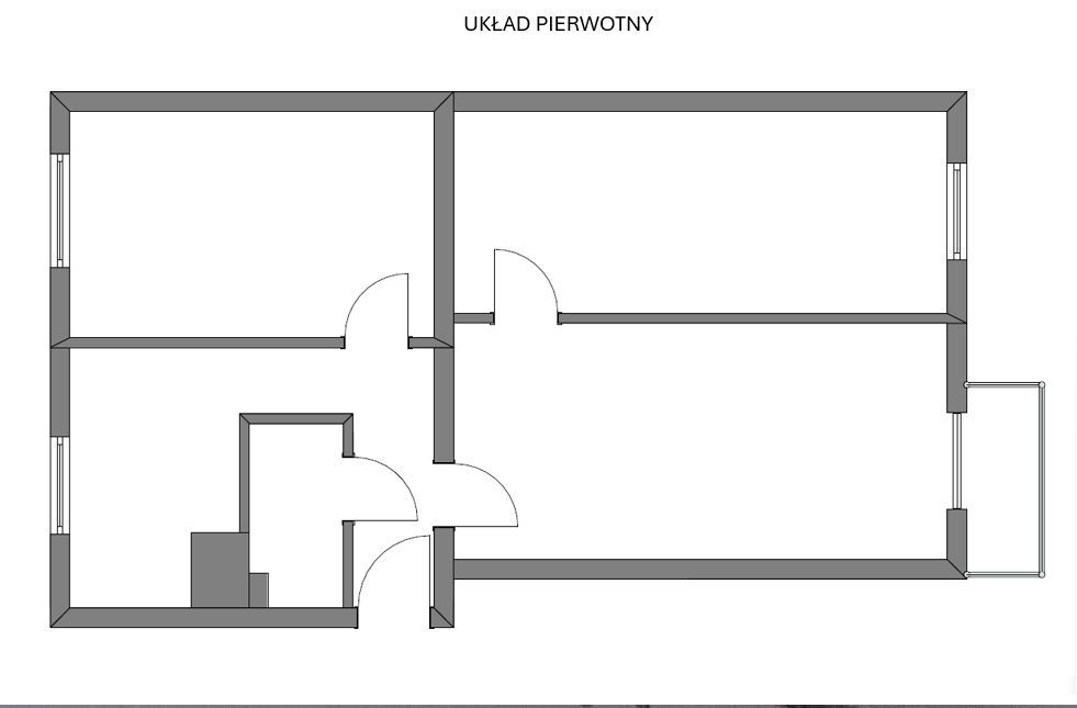 3 pokoje| Centrum Sosnowca | 54,61 m² | 309 tys - Więcej