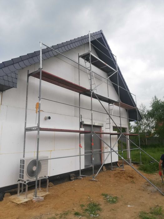 Wypożyczę Rusztowanie elewacyjne fasadowe systemowe plettac wynajmę fv