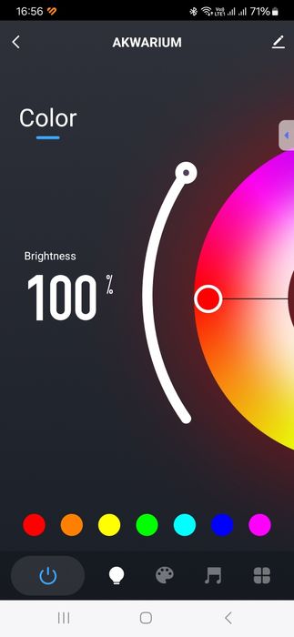 Oswietlenie akwarium Led 3x140cm