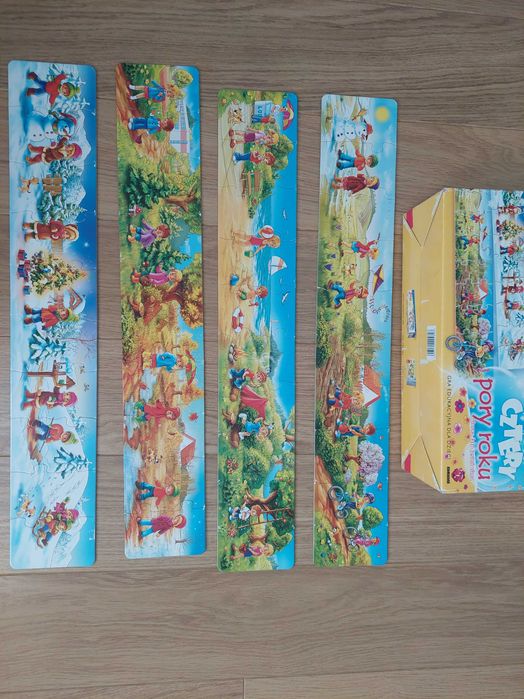 Puzzle edukacyjne Cztery Pory Roku